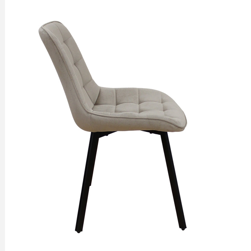 MIRA CAPPUCCINO VELVET ΥΦΑΣΜΑ ΚΑΡΕΚΛΑ ΜΕΤΑΛΛΙΚΗ 53x59x86