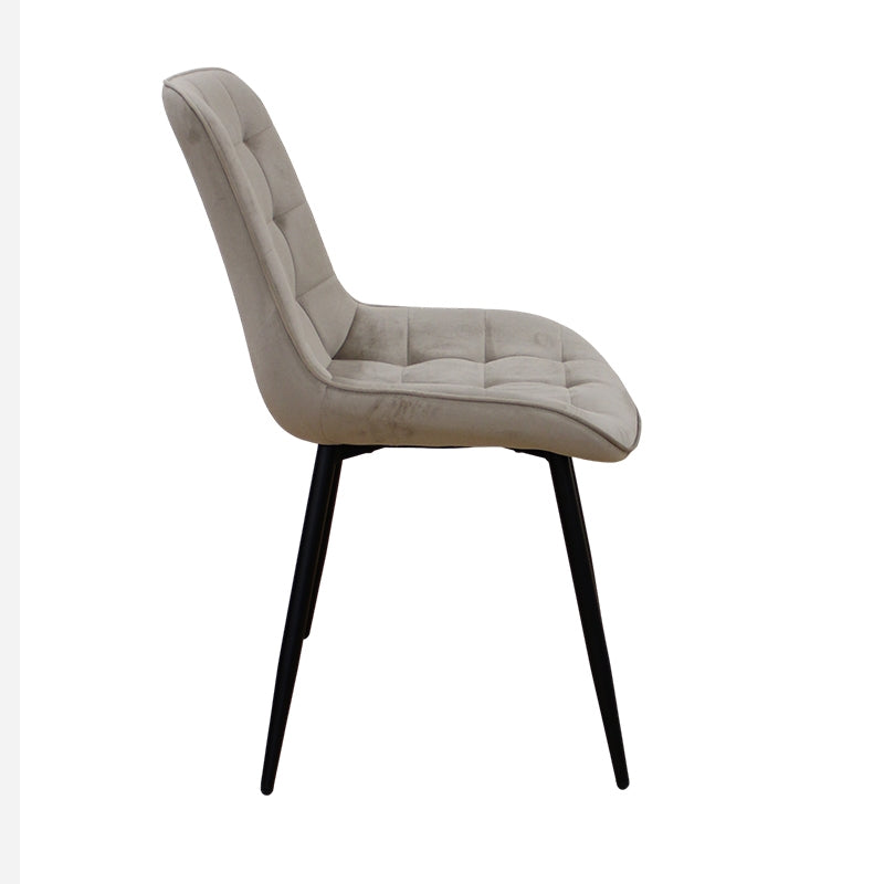 DENIS CAPPUCCINO VELVET ΥΦΑΣΜΑ ΚΑΡΕΚΛΑ ΜΕΤΑΛΛΙΚΗ 52x61x87