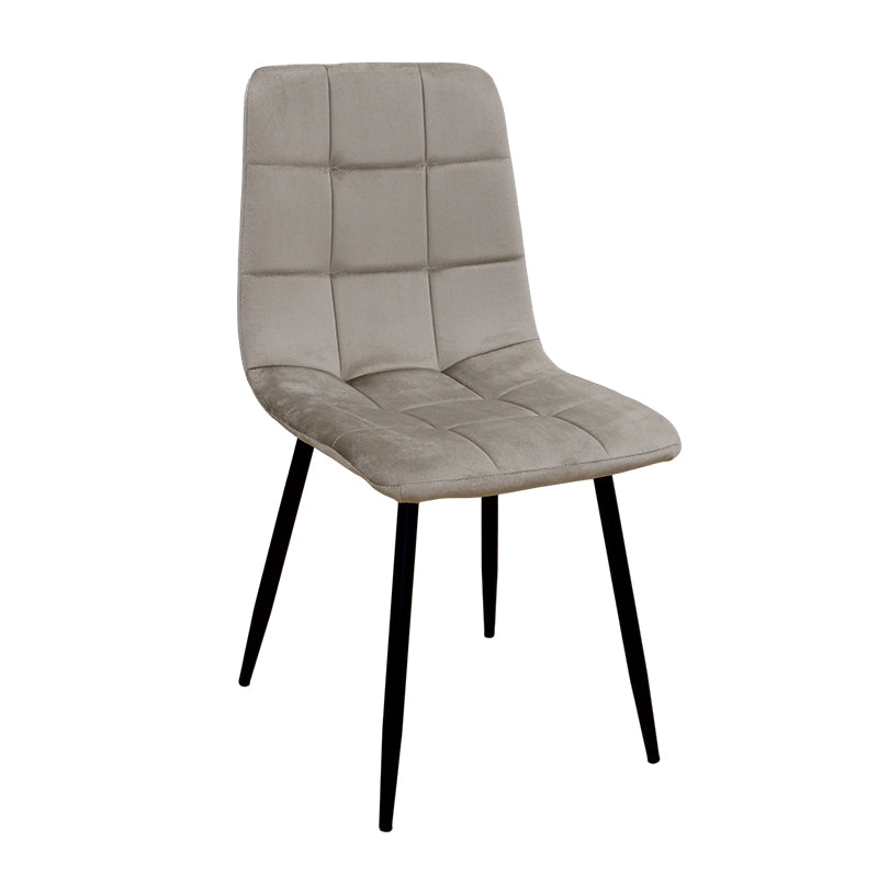 OSCAR CAPPUCCINO VELVET ΥΦΑΣΜΑ ΚΑΡΕΚΛΑ ΜΕΤΑΛΛΙΚΗ 43x51x90