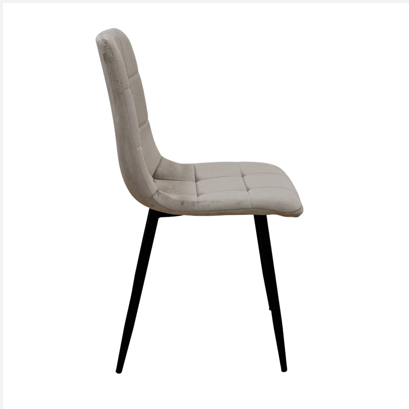 OSCAR CAPPUCCINO VELVET ΥΦΑΣΜΑ ΚΑΡΕΚΛΑ ΜΕΤΑΛΛΙΚΗ 43x51x90