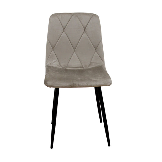 EVA CAPPUCCINO VELVET ΥΦΑΣΜΑ ΚΑΡΕΚΛΑ ΜΕΤΑΛΛΙΚΗ 43x55x90