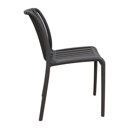 PARMA DARK GREY ΚΑΡΕΚΛΑ ΠΟΛ/ΝΙΟΥ 46x59x80