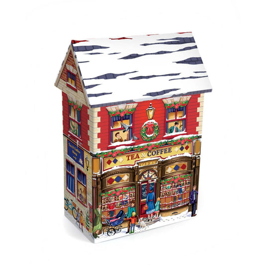 Κουτί Μεταλλικό Μαγαζί Tea & Coffee 14x7.5x21