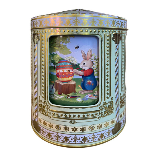 Κουτί Μεταλλικό Καρουσέλ Πάσχα 12x12x16