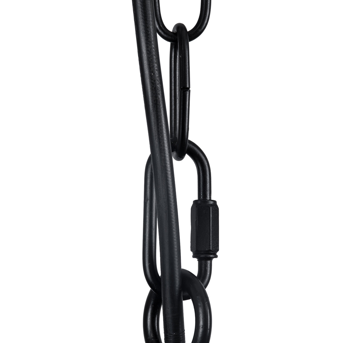 PENNSYLVANIA 00542 Vintage Κρεμαστό Φωτιστικό Οροφής με Ντουί 8 x E14 AC 220-240V IP20 - Μαύρο & Μπεζ - Μ64 x Π64 x Υ63