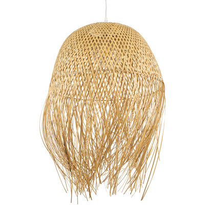 MANILA 00713 Boho Κρεμαστό Φωτιστικό Οροφής με Ντουί 1 x E27 AC 220-240V IP20 - Μπεζ - Μ50 x Π50 x Υ70