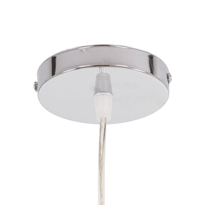 MANILA 00713 Boho Κρεμαστό Φωτιστικό Οροφής με Ντουί 1 x E27 AC 220-240V IP20 - Μπεζ - Μ50 x Π50 x Υ70