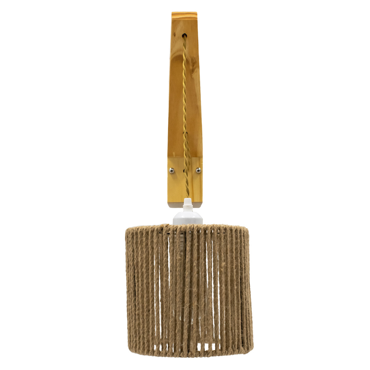 CASTI 00886 Vintage Φωτιστικό Τοίχου - Απλίκα με Ντουί 1 x E27 AC 220-240V IP20 - Μπεζ - Μ19 x Π35 x Υ85