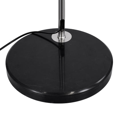 PRAGUE 00989 Μοντέρνο Επιδαπέδιο Φωτιστικό με Ντουί 1 x E27 AC 220-240V IP20 - Νίκελ Βούρτσας - Μ90 x Π29.5 x Υ180