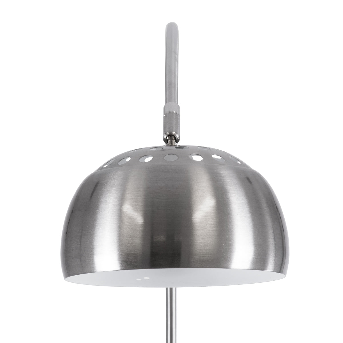 PRAGUE 00989 Μοντέρνο Επιδαπέδιο Φωτιστικό με Ντουί 1 x E27 AC 220-240V IP20 - Νίκελ Βούρτσας - Μ90 x Π29.5 x Υ180