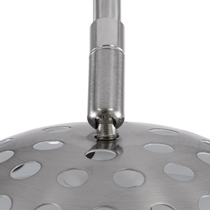 PRAGUE 00989 Μοντέρνο Επιδαπέδιο Φωτιστικό με Ντουί 1 x E27 AC 220-240V IP20 - Νίκελ Βούρτσας - Μ90 x Π29.5 x Υ180