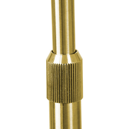 PRAGUE 00992 Μοντέρνο Επιδαπέδιο Φωτιστικό με Ντουί 1 x E27 AC 220-240V IP20 - Χρυσό Βούρτσας - Μ210 x Π45 x Υ220