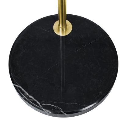 PRAGUE 00992 Μοντέρνο Επιδαπέδιο Φωτιστικό με Ντουί 1 x E27 AC 220-240V IP20 - Χρυσό Βούρτσας - Μ210 x Π45 x Υ220