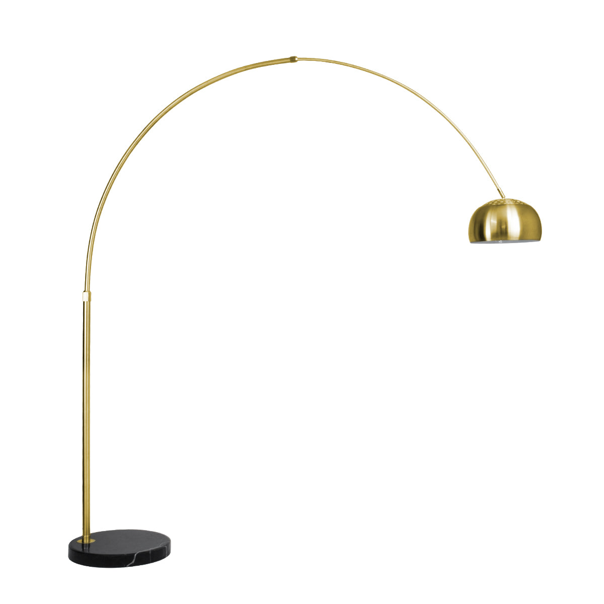 PRAGUE 00992 Μοντέρνο Επιδαπέδιο Φωτιστικό με Ντουί 1 x E27 AC 220-240V IP20 - Χρυσό Βούρτσας - Μ210 x Π45 x Υ220