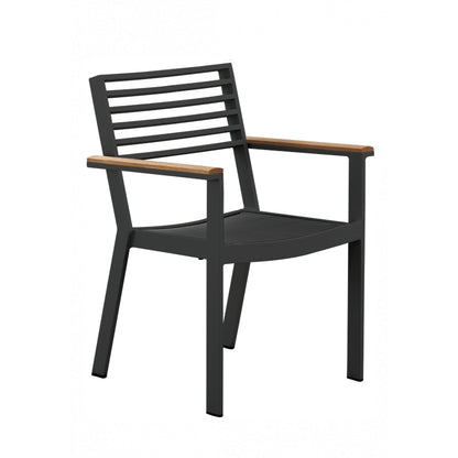 York/D7 Dining Set Ανθρακί