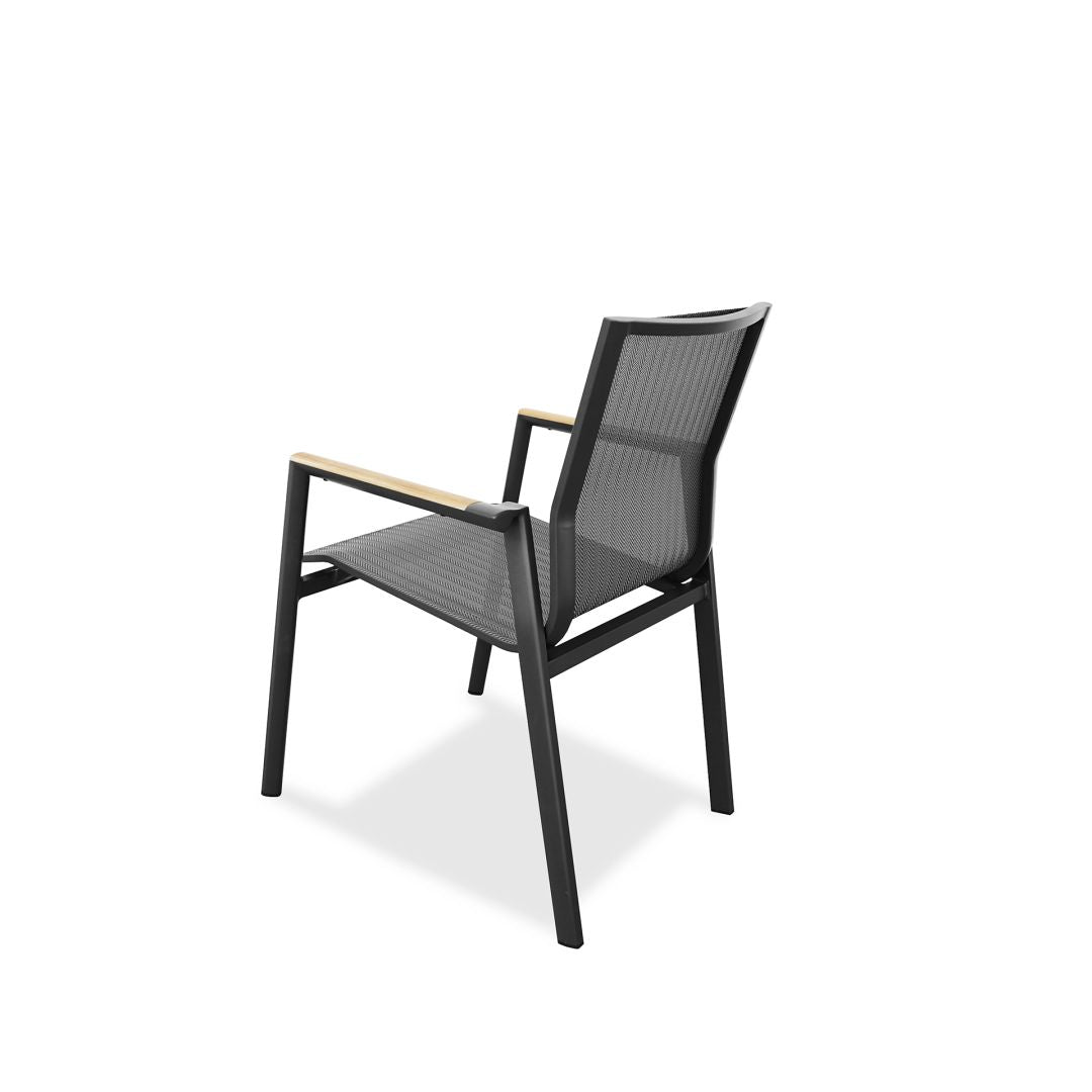 Aspen/D7-Ανθρακί Dining Set