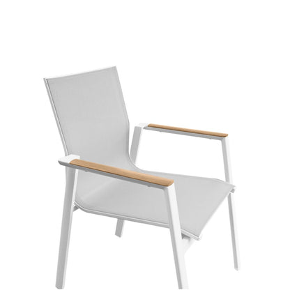 Aspen/D7-Λευκό Dining Set