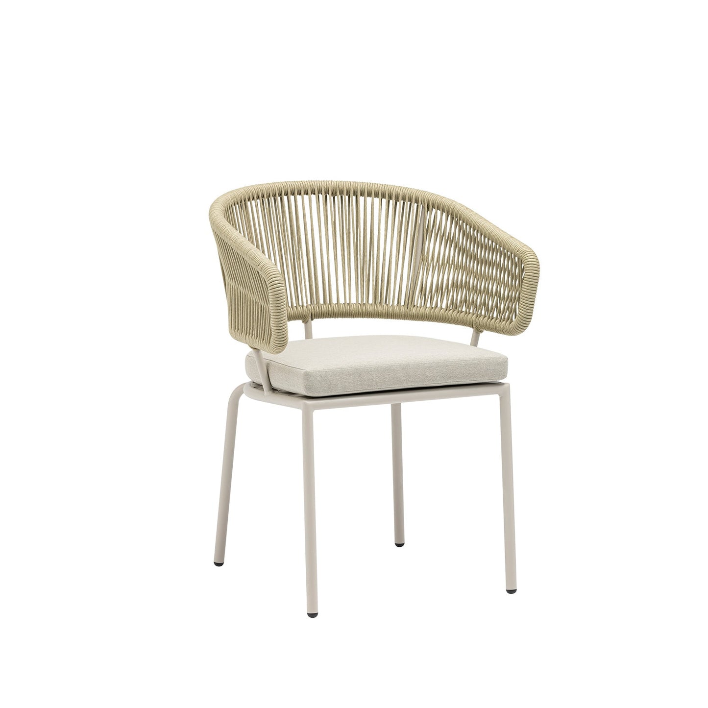 Nancy/P-Beige Πολυθρόνα 56x57x75