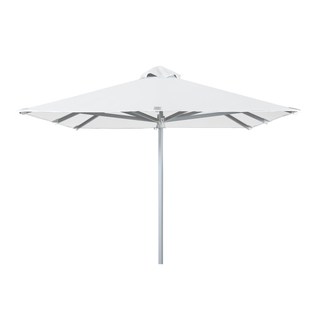 Lugano/S Ομπρέλα Αλουμινίου Ασημί 230x230x240