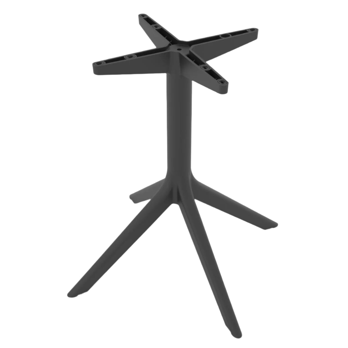 Rita/B Βάση Τραπεζιού PP Ανθρακί 53x53x74