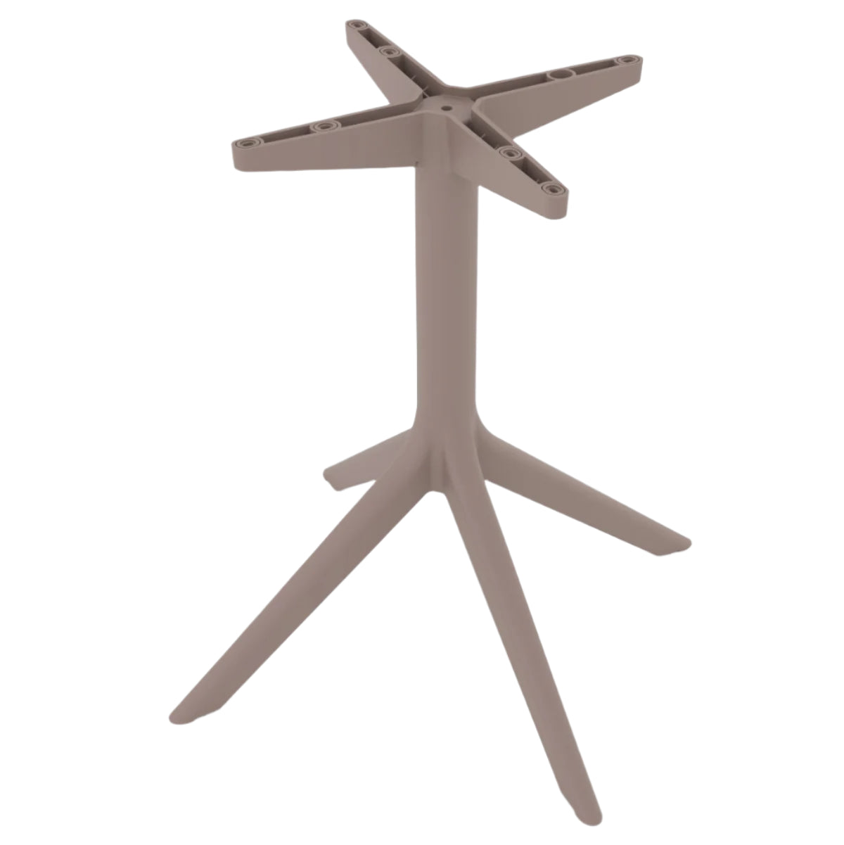 Rita/B Βάση Τραπεζιού PP Cappuccino 53x53x74