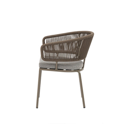 Nancy/P-Taupe Πολυθρόνα 56x57x75