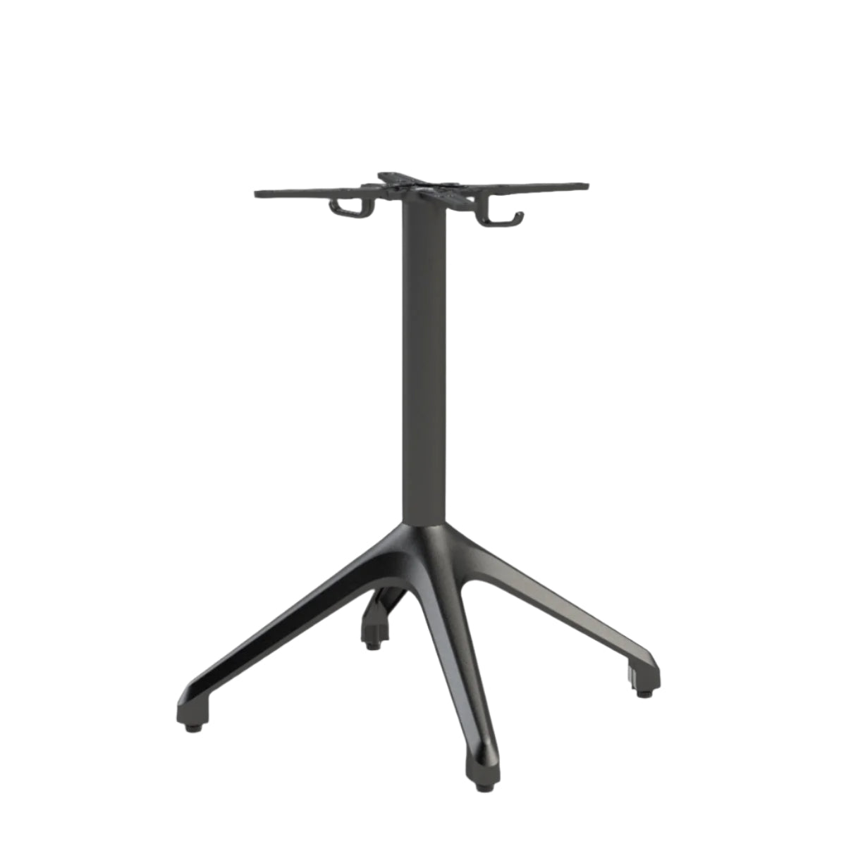 Corno Βάση Τραπεζιού Μαύρη 68x68x72