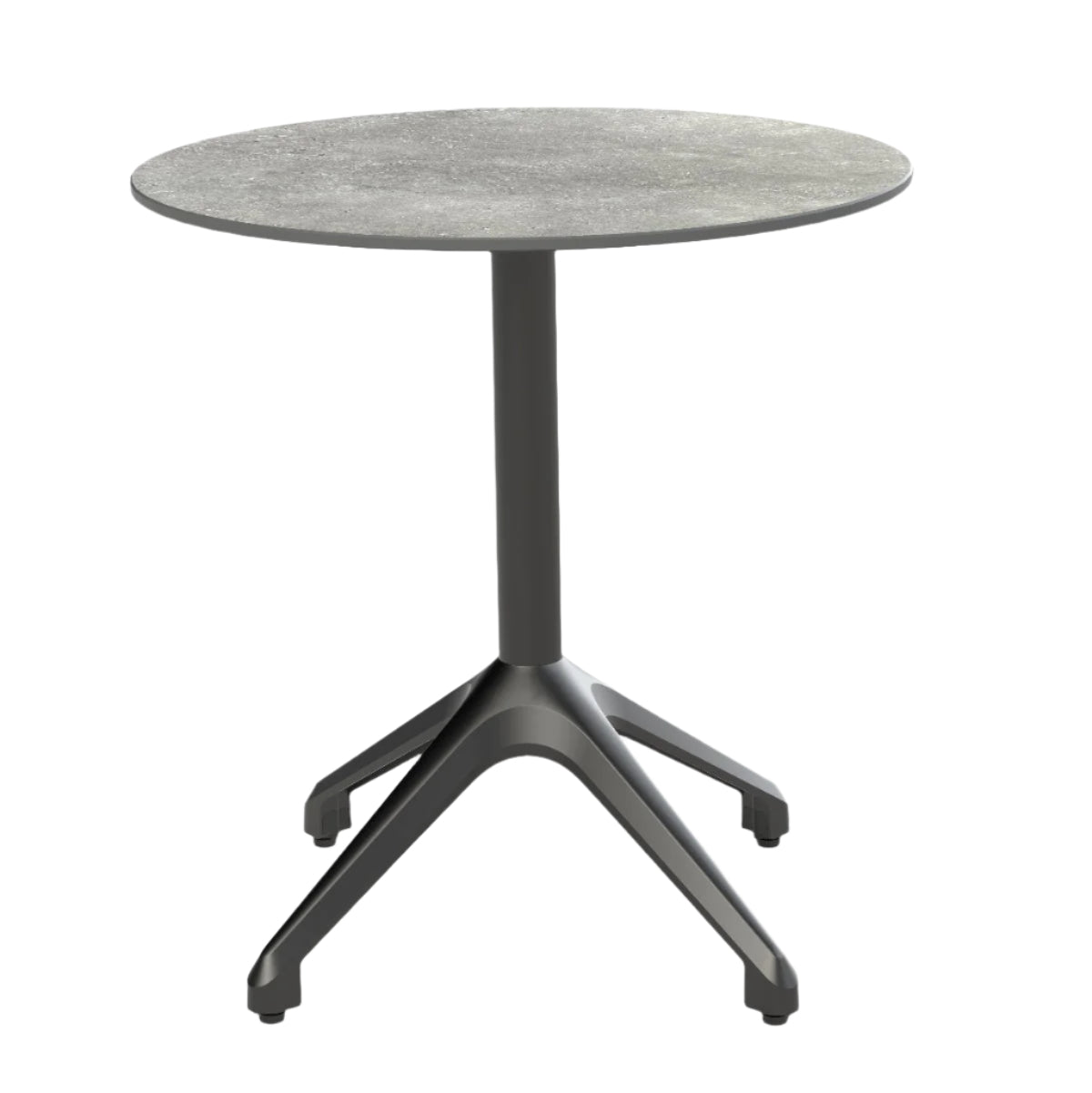 Corno Βάση Τραπεζιού Μαύρη 68x68x72