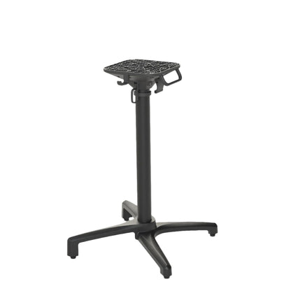 Elsa/R Folding Βάση Τραπεζιού Μαύρη 60x60x72