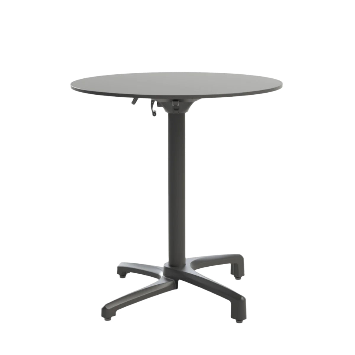 Elsa/R Folding Βάση Τραπεζιού Μαύρη 60x60x72