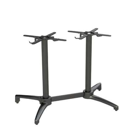 Elsa/D Double Βάση Τραπεζιού Μαύρη 95x50x72