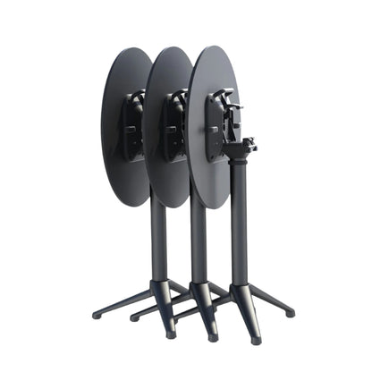 Anna/R Folding Βάση Τραπεζιού Μαύρη 60x60x72