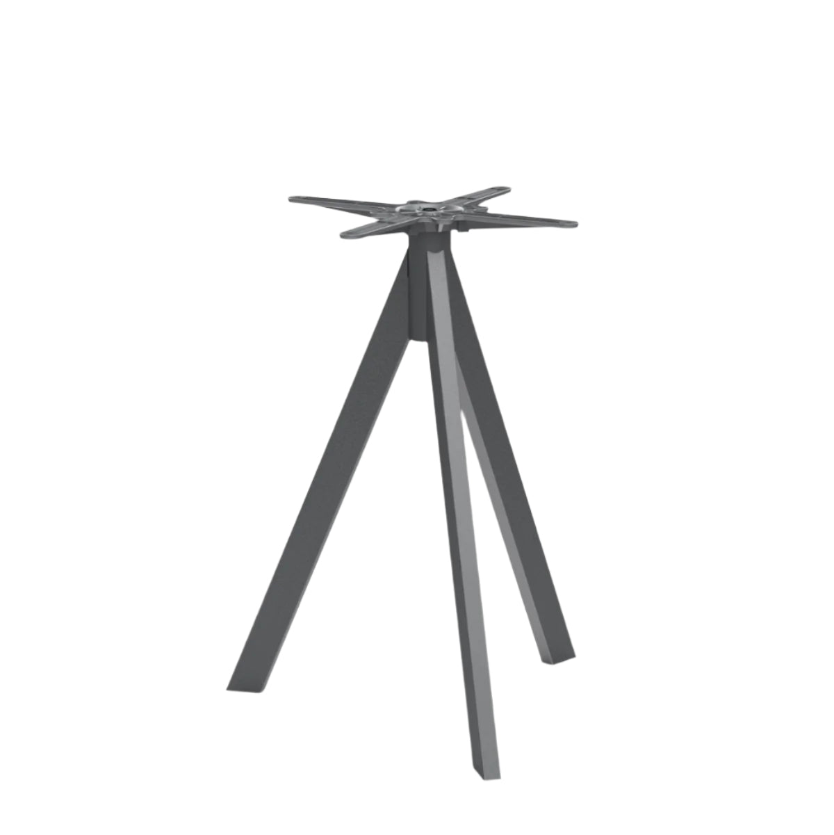 Paula-3 OUTDOOR Βάση Τραπεζιού Μαύρη 58x58x72