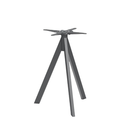 Paula-3 OUTDOOR Βάση Τραπεζιού Μαύρη 58x58x72