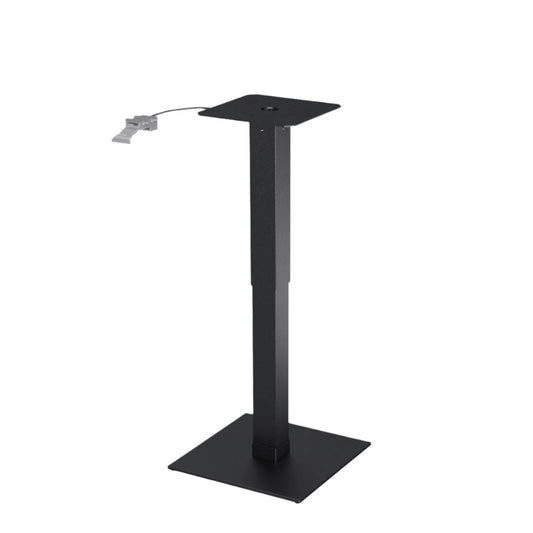 Lift/B Βάση Τραπεζιού Μαύρο Σαγρέ 45x45x72