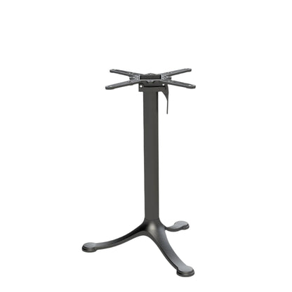 Miffy/R Folding Βάση Τραπεζιού Μαύρο Σαγρέ 60x60x72