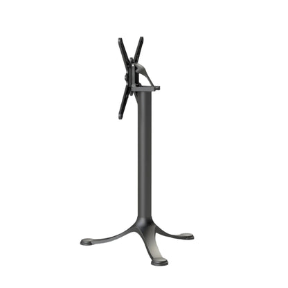 Miffy/R Folding Βάση Τραπεζιού Μαύρο Σαγρέ 60x60x72