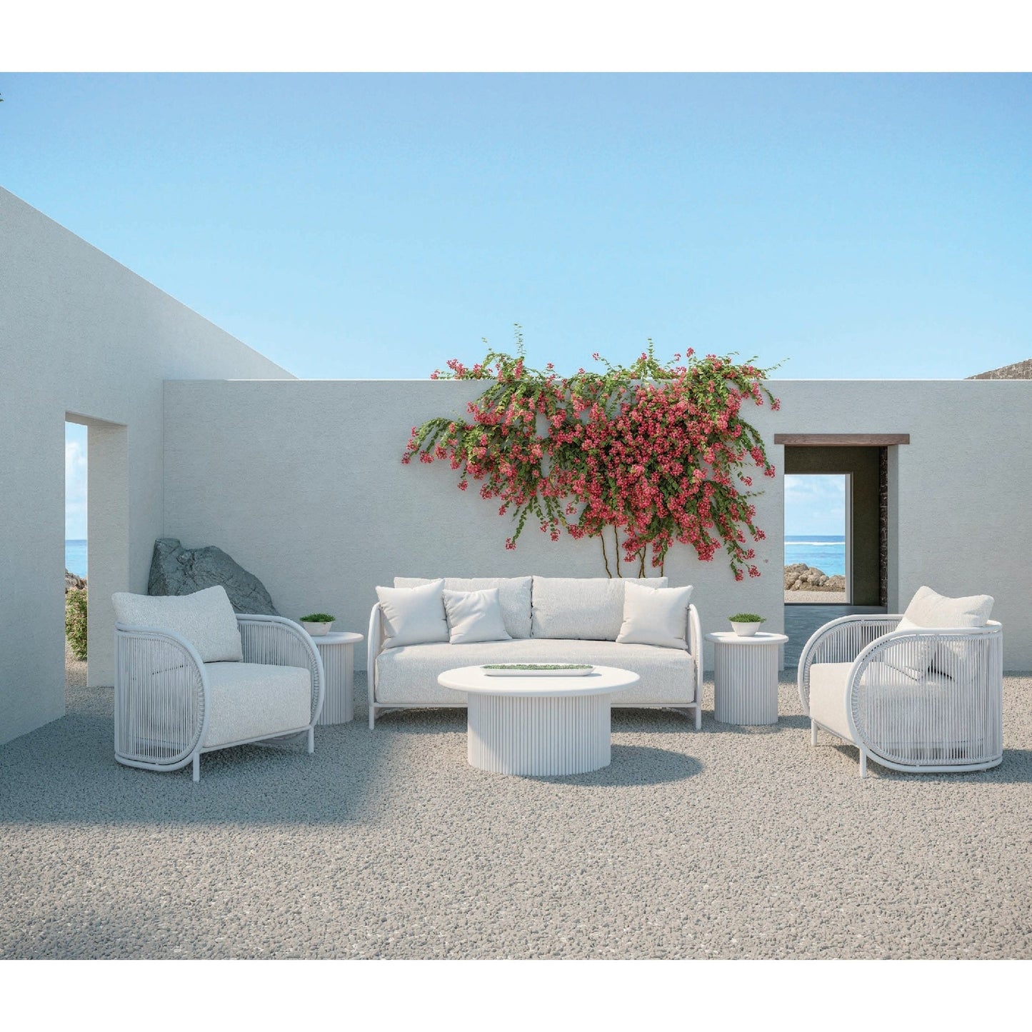 Kamari-3 Lounge Set 6 Τεμαχίων