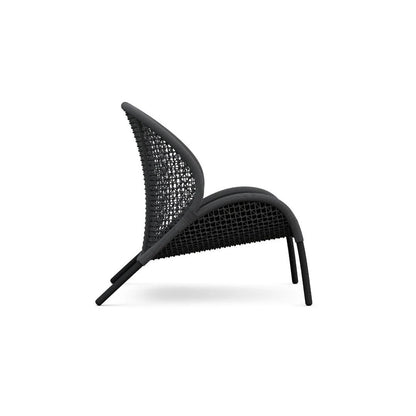 Dune/L-Ανθρακί Lounge Kαρέκλα 80x95x89