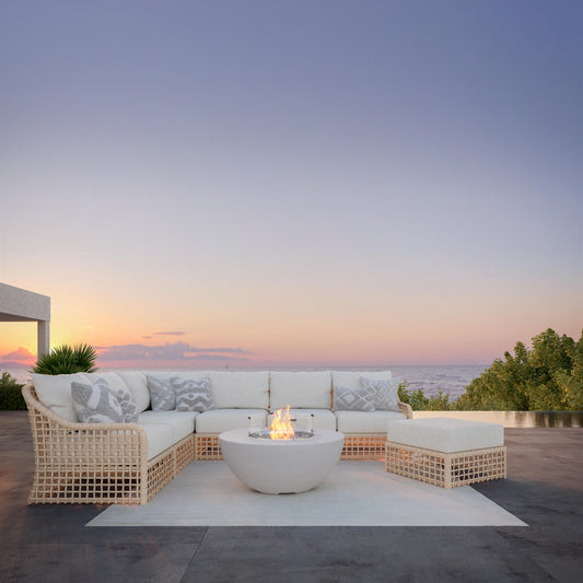 Kiawah/C Γωνιακό Set 8 Τεμαχίων