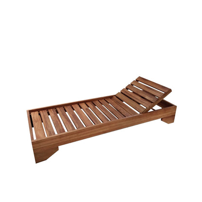 Santero Ξαπλώστρα Teak 198x75x28