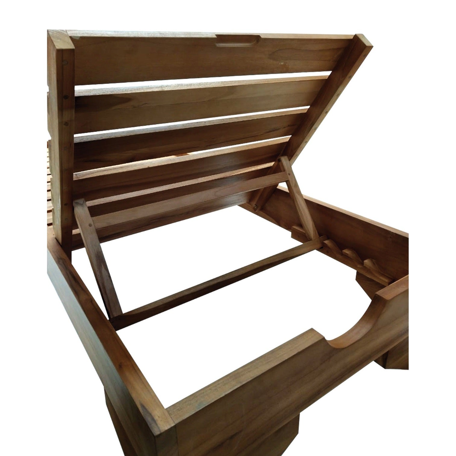 Santero Ξαπλώστρα Teak 198x75x28