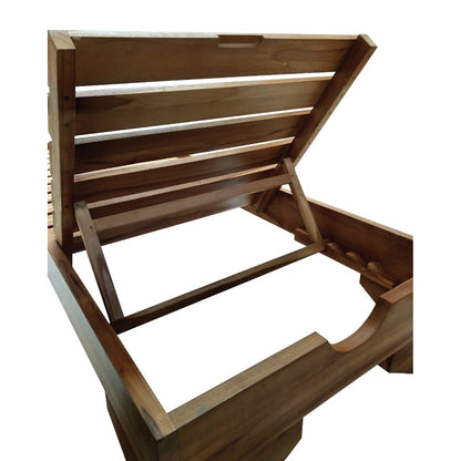 Santero Ξαπλώστρα Teak 198x75x28