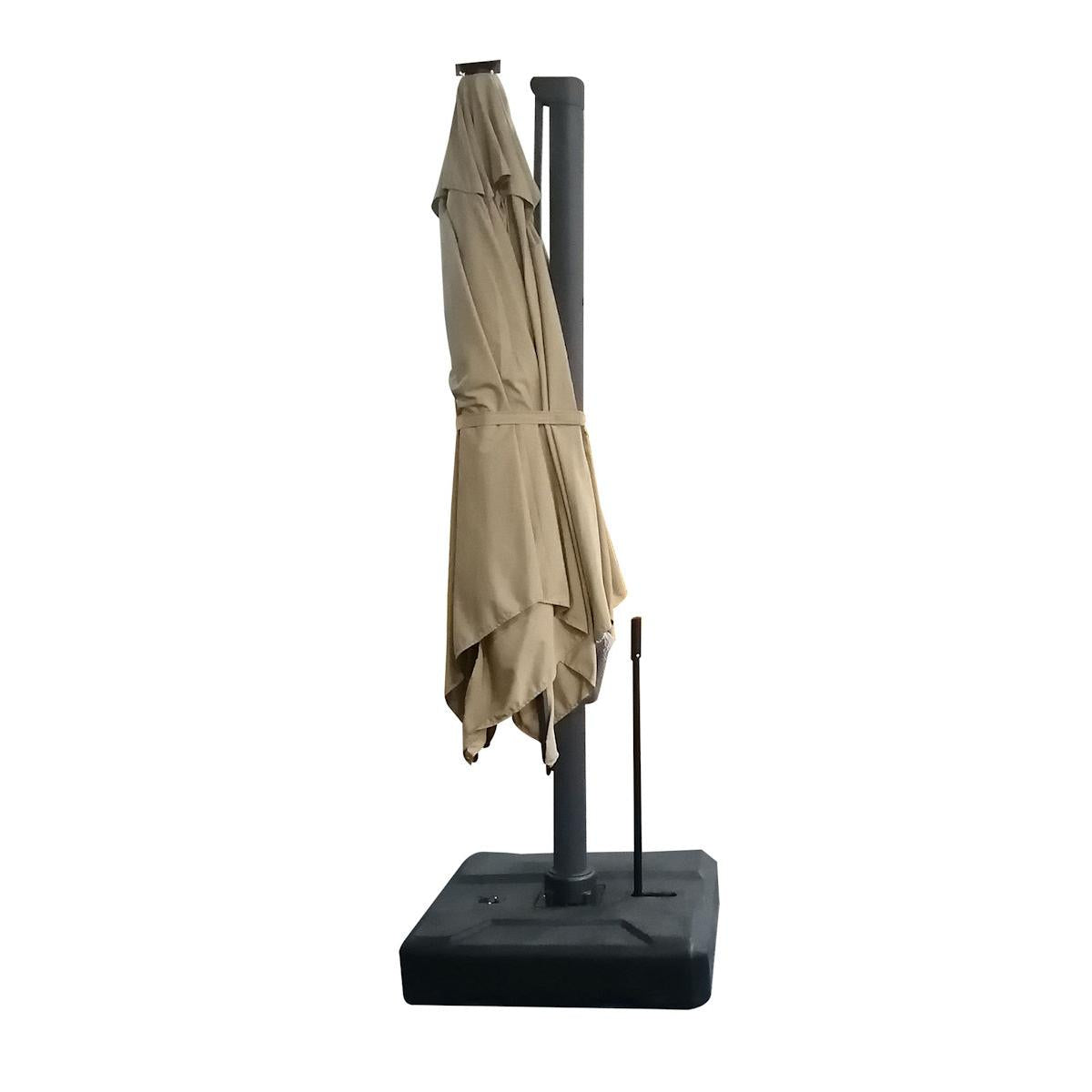 Roma/C DELUXE Γωνιακή Ομπρέλα Αλουμινίου 300x300x300