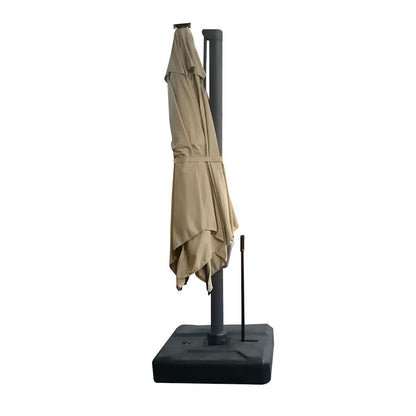 Roma/C DELUXE Γωνιακή Ομπρέλα Αλουμινίου 300x300x300