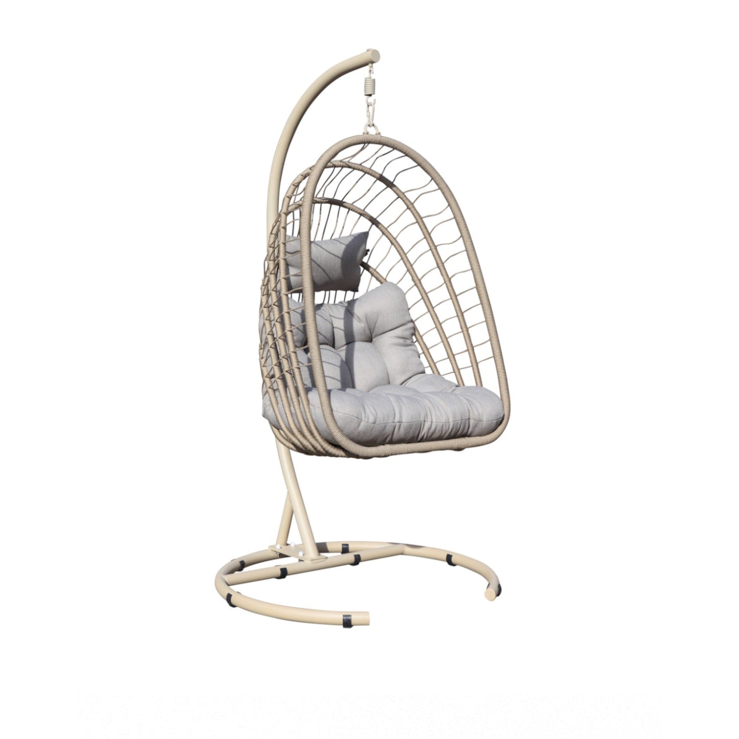 Boom Swing/Beige Κρεμαστή Κούνια 105x122x197