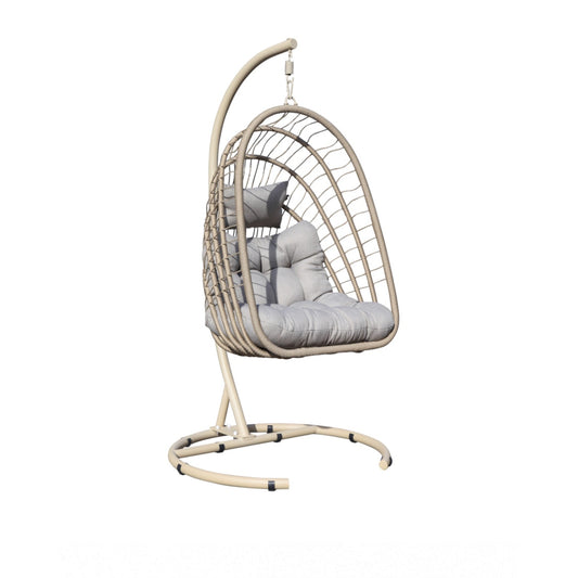 Boom Swing/Beige Κρεμαστή Κούνια 105x122x197