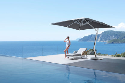 Wing/C-3x3m DELUXE Γωνιακή Ομπρέλα 300x300x277