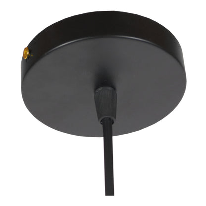 ANDY 01000 Μοντέρνο Κρεμαστό Φωτιστικό Οροφής Μονόφωτο Μαύρο Μεταλλικό Καμπάνα Φ35 x Υ28cm