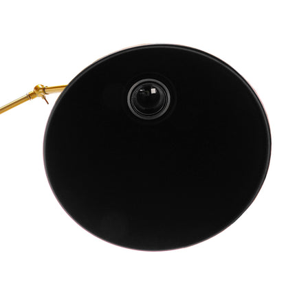 CRUCE 01037 Vintage Φωτιστικό Τοίχου - Απλίκα με Ντουί 1 x E27 AC 220-240V IP20 - Μαύρο & Χρυσό - Μ19 x Π63 x Υ77